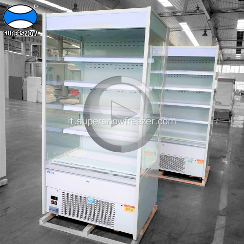 Refrigeratori del display pepsi piccolo chiller aperto multideck